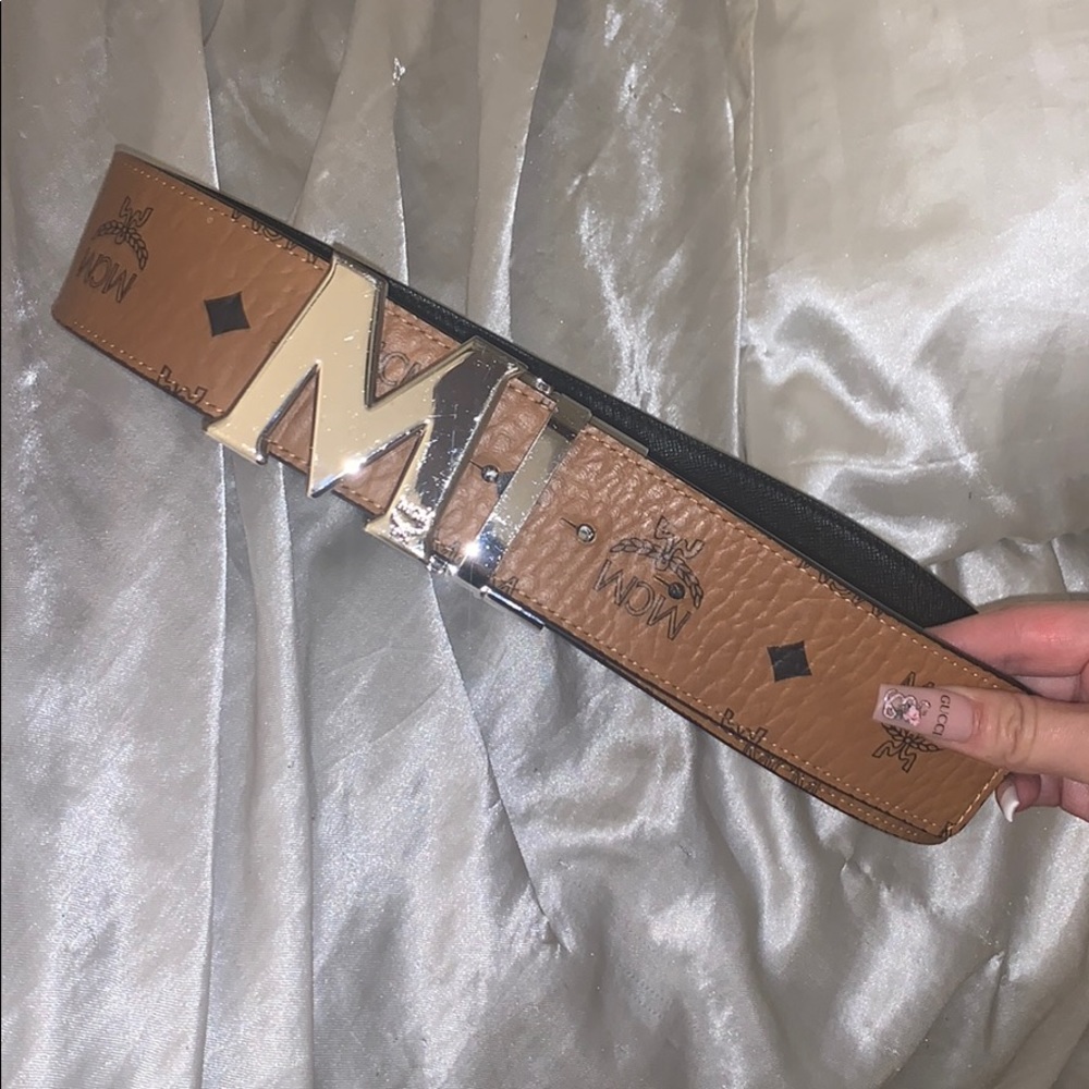 Brown MCM belt
